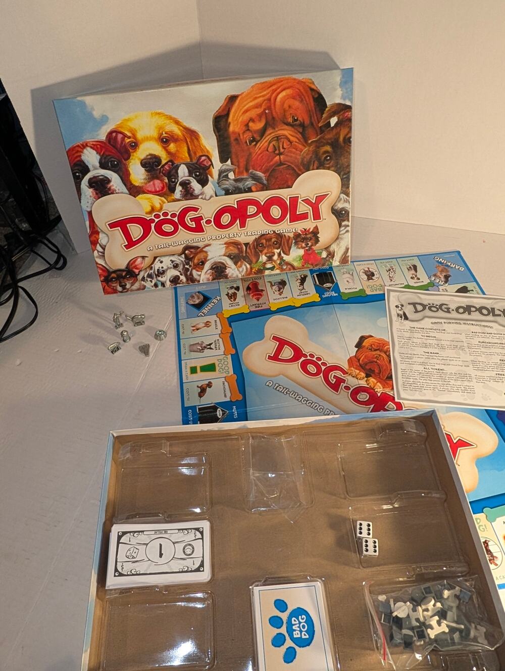 Late for the Sky Dog-Opoly Board Game Dog Monopoly 2-6 Players Ages 8+ J3754